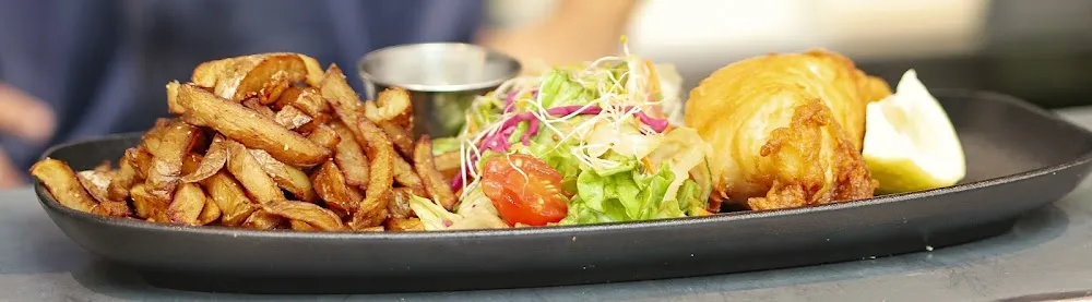 Fish And Chips Saumon